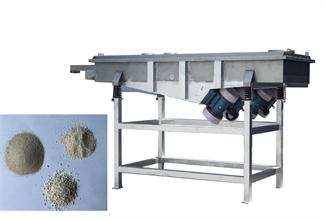 Linear vibrating screen